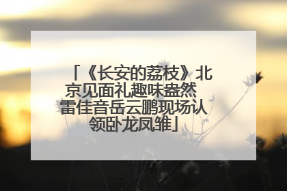 《长安的荔枝》北京见面礼趣味盎然 雷佳音岳云鹏现场认领卧龙凤雏