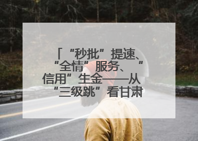 “秒批”提速、“全情”服务、“信用”生金——从“三级跳”看甘肃玉门市优化营商环境的进阶之路