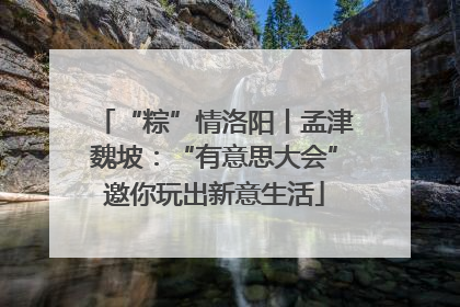“粽”情洛阳丨孟津魏坡：“有意思大会”邀你玩出新意生活