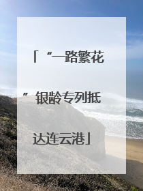 “一路繁花”银龄专列抵达连云港