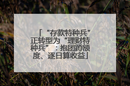“存款特种兵”正转型为“理财特种兵”：抱团蹲额度、逐日算收益