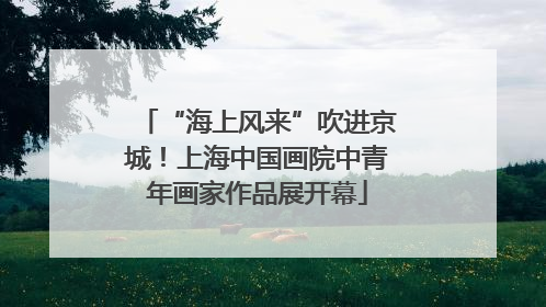 “海上风来”吹进京城！上海中国画院中青年画家作品展开幕