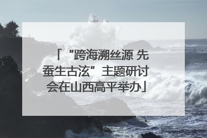“跨海溯丝源 先蚕生古泫”主题研讨会在山西高平举办