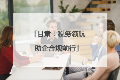 甘肃：税务领航 助企合规前行