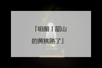 组图丨韶山的黄桃熟了