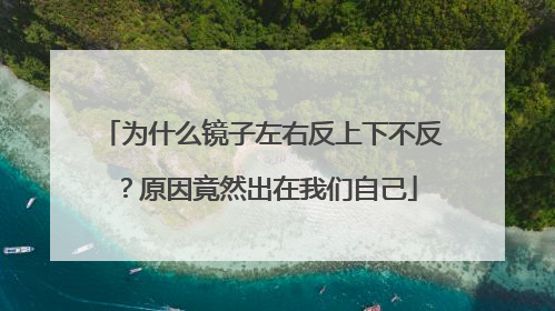为什么镜子左右反上下不反？原因竟然出在我们自己