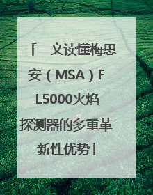 一文读懂梅思安（MSA）FL5000火焰探测器的多重革新性优势