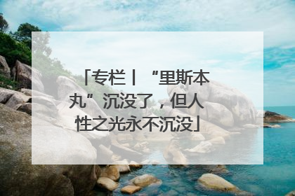 专栏丨“里斯本丸”沉没了，但人性之光永不沉没