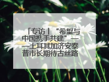 专访丨“希望与中国携手共建”——土耳其加济安泰普市长期待古丝路重镇焕发新活力