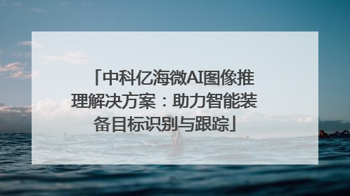 中科亿海微AI图像推理解决方案：助力智能装备目标识别与跟踪
