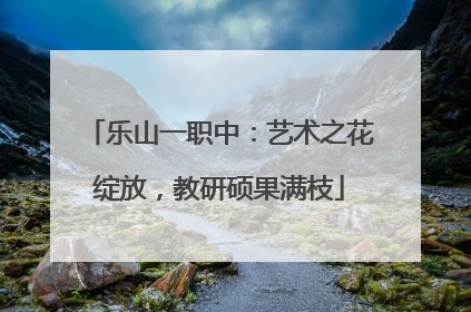 乐山一职中：艺术之花绽放，教研硕果满枝