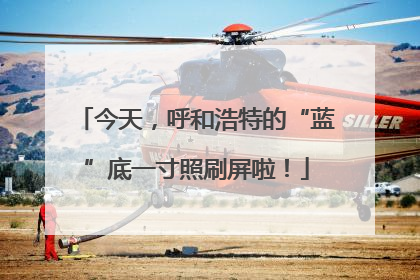 今天，呼和浩特的“蓝”底一寸照刷屏啦！