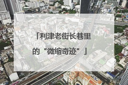 利津老街长巷里的“微缩奇迹”