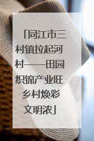 同江市三村镇拉起河村——田园织锦产业旺 乡村焕彩文明浓