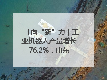 向“新”力｜工业机器人产量增长76.2%，山东因地制宜发展新质生产力