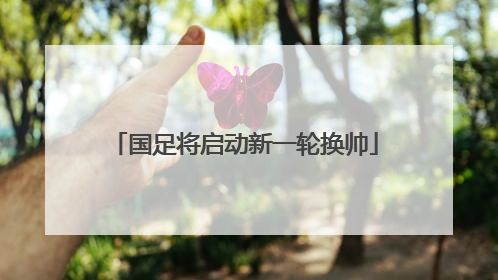 国足将启动新一轮换帅