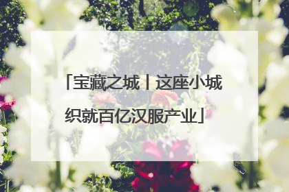 宝藏之城丨这座小城织就百亿汉服产业