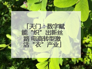 天门：数字赋能“织”出新丝路 电商转型激活“衣”产业
