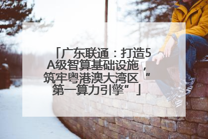 广东联通：打造5A级智算基础设施，筑牢粤港澳大湾区“第一算力引擎”
