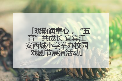 戏韵润童心，“五育”共成长 宜宾江安西城小学举办校园戏剧节展演活动