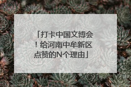 打卡中国文博会！给河南中牟新区点赞的N个理由