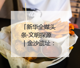 新华全媒头条·文明探源｜金沙遗址：太阳神鸟起飞的地方