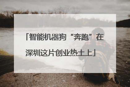 智能机器狗“奔跑”在深圳这片创业热土上