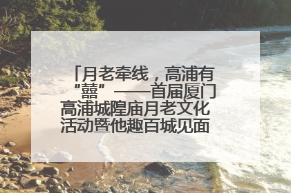 月老牵线，高浦有“囍”——首届厦门高浦城隍庙月老文化活动暨他趣百城见面会隆重举办