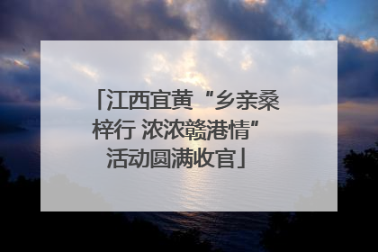 江西宜黄“乡亲桑梓行 浓浓赣港情”活动圆满收官
