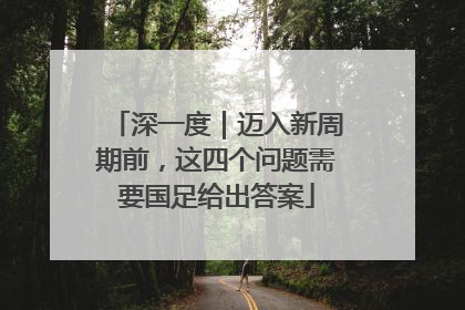 深一度｜迈入新周期前，这四个问题需要国足给出答案