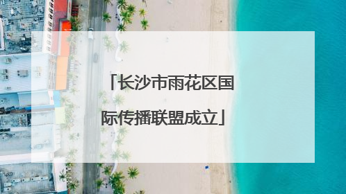 长沙市雨花区国际传播联盟成立
