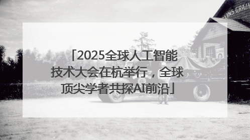 2025全球人工智能技术大会在杭举行，全球顶尖学者共探AI前沿