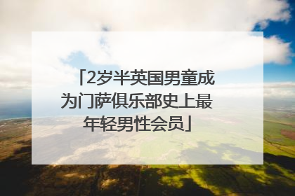 2岁半英国男童成为门萨俱乐部史上最年轻男性会员